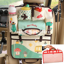 Load image into Gallery viewer, Cartoon diaper baby bag for mom, Car Seat Organizer Thermal Insulated, bolsas maternidade para bebe