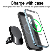 Load image into Gallery viewer, Mcdodo 15W Qi Magnetic Wireless Charger For iphone 12 13 11 Pro Max Wireless Charging Stand Car Phone Holder For Samsung Huawei