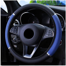 Load image into Gallery viewer, 38CM Car Steering Wheel Cover Auto Steering Wheel Braid On The Steering Wheel Cover Case Funda Volante Universal Car Accessories