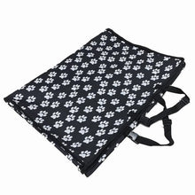 Load image into Gallery viewer, Pet carriers Oxford Fabric Paw pattern Car Pet Seat Cover Dog Car Back Seat Carrier Waterproof Pet Mat Hammock Cushion Protector