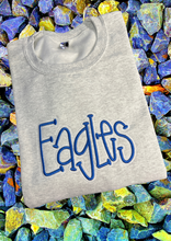 Load image into Gallery viewer, 3D Puff Sweatshirt - Eagles, Ash